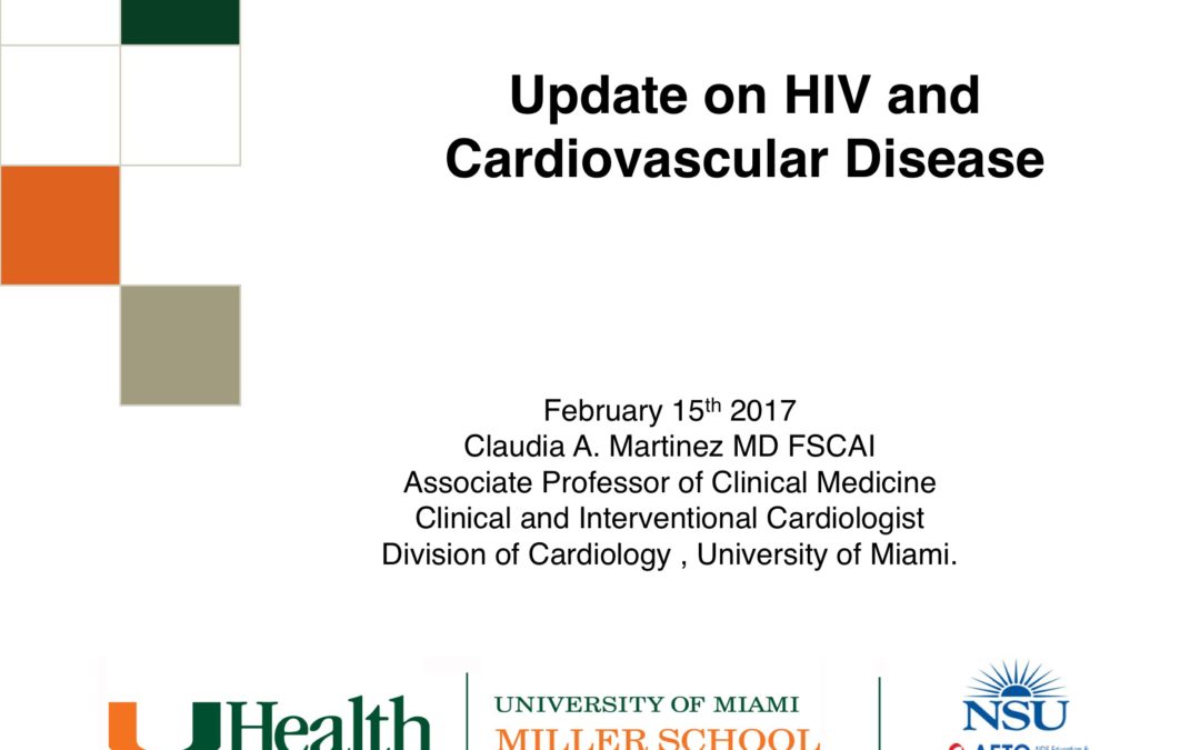 Webinar: HIV and Cardiovascular Disease