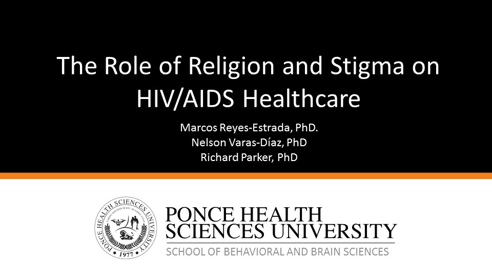 Webinar: The Role of Religion & Stigma on HIV/AIDS Healthcare