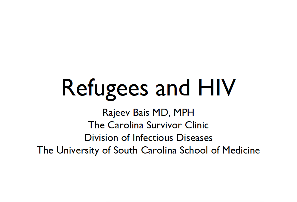 Webinar: Refugee Health