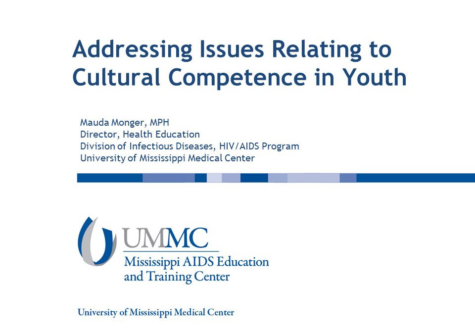 Webinar: Addressing Issues Relating to Cultural Competence in Youth