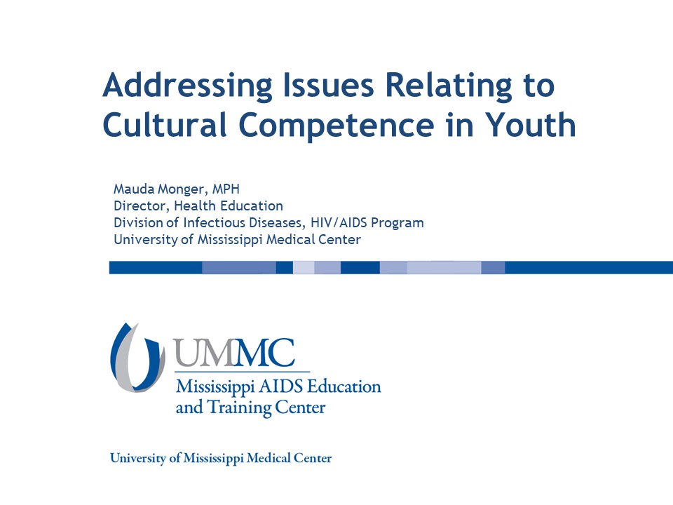 Cultural Competency in Youth
