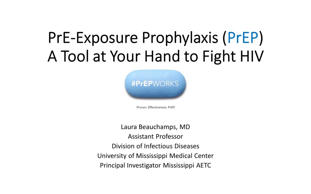 Webinar: Pre-Exposure Prophylaxis (PrEP): A Tool at Your Hand to Fight HIV