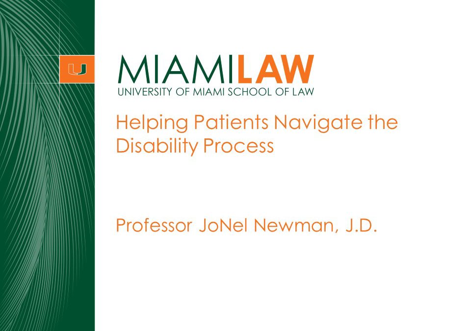 Webinar: Policy and Advocacy for PLWH Pt. 2: Navigating the Disability Process