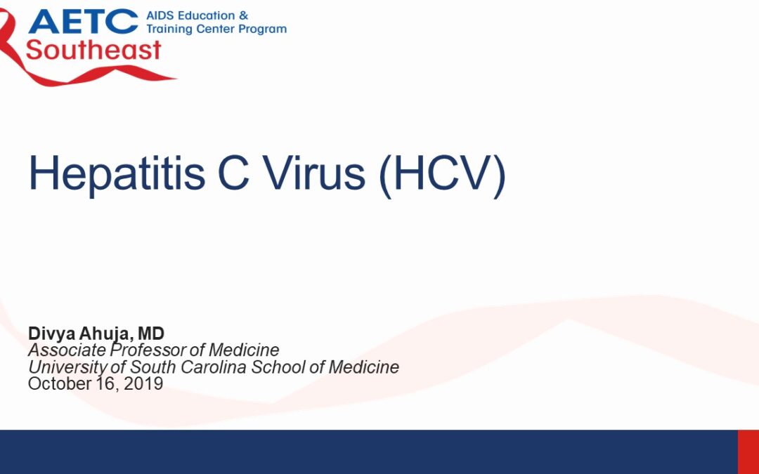 Webinar: Hepatitis C Virus