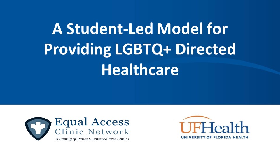 Webinar: Providing Gender Affirming Care and PrEP in a Student-run Free Clinic