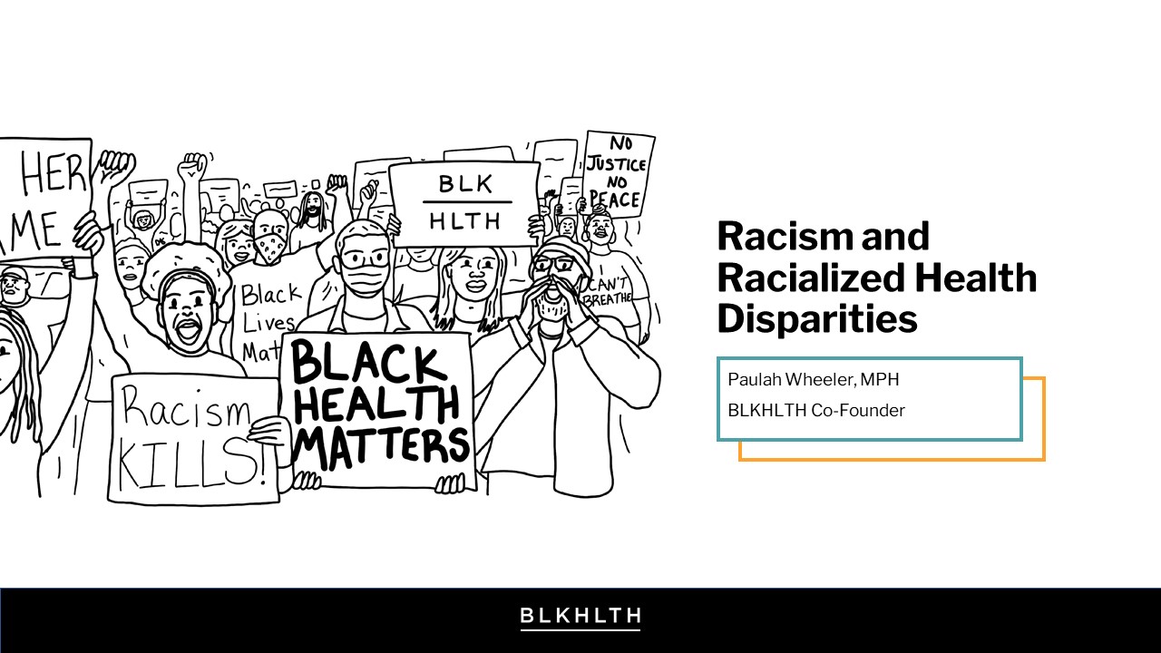Racism and Racialized Health Disparities Title Slide