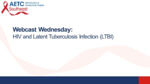 HIV and Latent Tuberculosis Infection Title Slide
